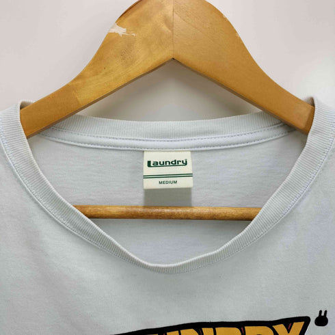 LAUNDRY デロリアンプリント クルーネック Tシャツ メンズ import:M