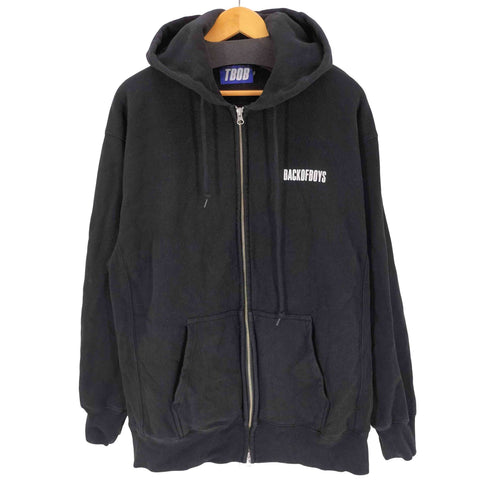 TheBackOfBoys Cute Girl Zip Hoodie Type1 メンズ XL