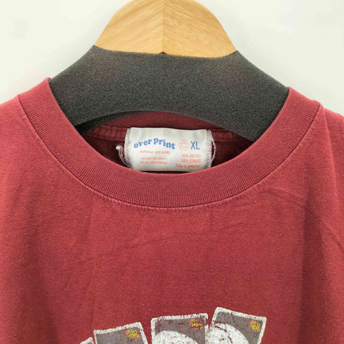 オーバープリント OVER PRINT Card Tee メンズ XL