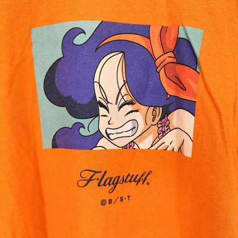 フラグスタフ F-LAGSTUF-F アニメキャラクタープリントTシャツ メンズ JPN:L