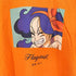 フラグスタフ F-LAGSTUF-F アニメキャラクタープリントTシャツ メンズ JPN:L