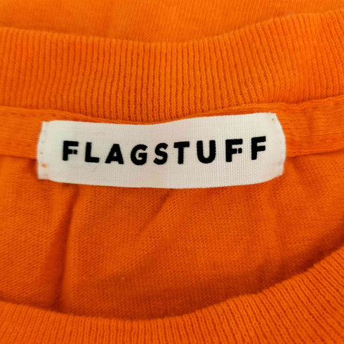 フラグスタフ F-LAGSTUF-F アニメキャラクタープリントTシャツ メンズ JPN:L