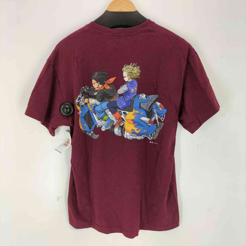 フラグスタフ F-LAGSTUF-F アニメキャラクタープリントTシャツ メンズ JPN:L