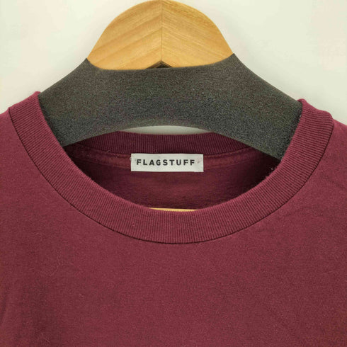 フラグスタフ F-LAGSTUF-F アニメキャラクタープリントTシャツ メンズ JPN:L
