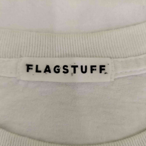 フラグスタフ F-LAGSTUF-F アニメキャラクタープリントTシャツ メンズ JPN:L