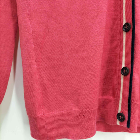 ラコステ LACOSTE ワニ刺しゅう パイピング カーディガン メンズ 40
