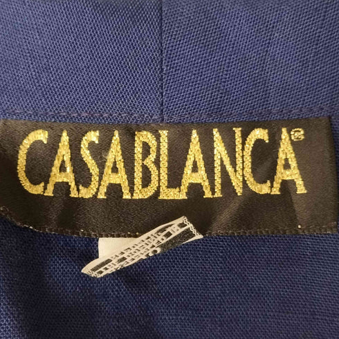 CASABLANCA ポリレーヨンテーラードジャケット レディース UK:16