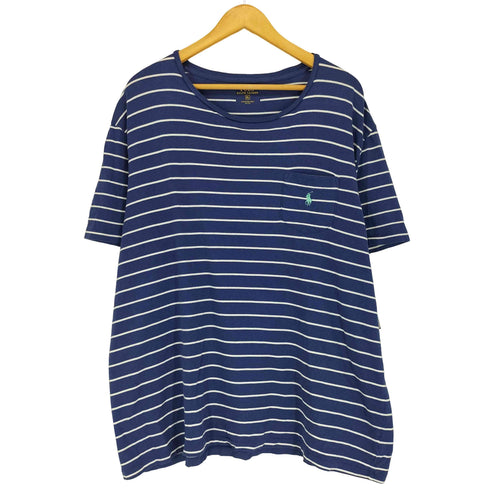 ポロラルフローレン POLO RALPH LAUREN ボーダーポケットTシャツ メンズ JPN:XL