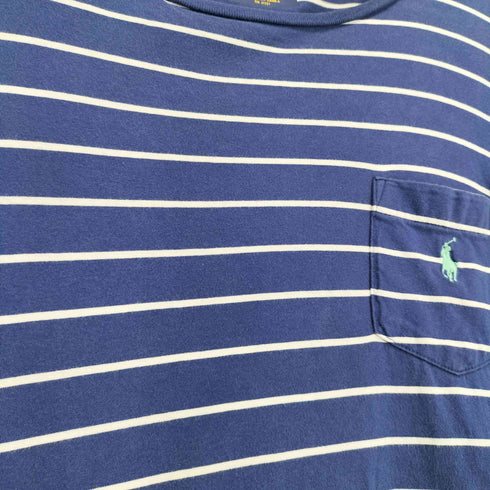 ポロラルフローレン POLO RALPH LAUREN ボーダーポケットTシャツ メンズ JPN:XL