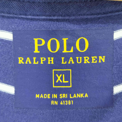 ポロラルフローレン POLO RALPH LAUREN ボーダーポケットTシャツ メンズ JPN:XL