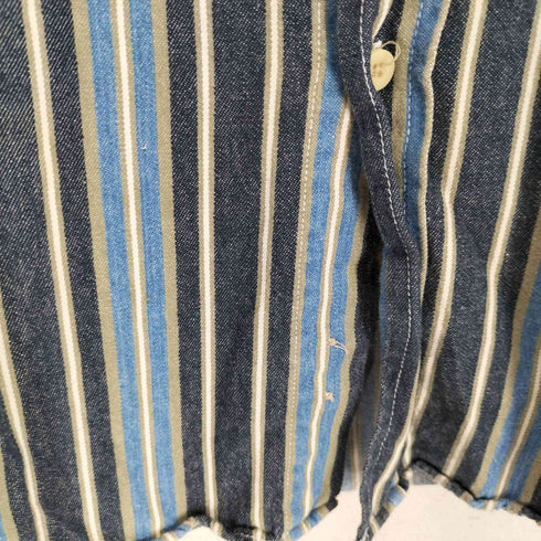 basic EDITIONS S/S ストライプ ボタンダウンシャツ メンズ JPN:S