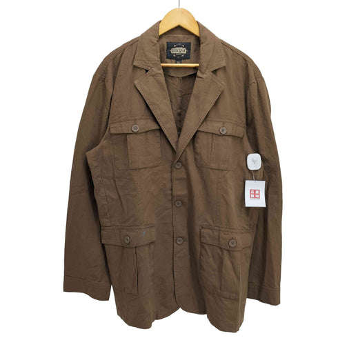 GUIDE GEAR キャンバスカバーオール テーラードジャケット メンズ JPN:XL