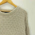 エディーバウアー Eddie Bauer 80S USA製 黒タグ 後期 ローゲージ コットン ニット メンズ import:XL