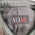V.O.M lamb leather 比翼レザーコート レディース