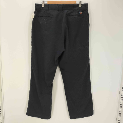 ディッキーズ Dickies FLEX Loose Fit DOUBLE KNEE WORK PANTS ルーズ フィット ワイド ペインター ダブルニー ワーク パンツ ブラック メンズ 38×32