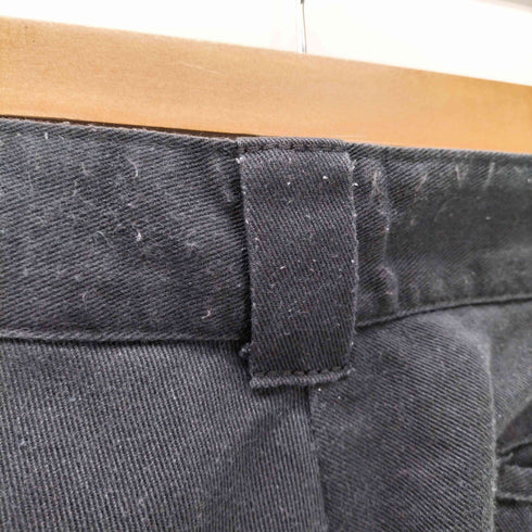 ディッキーズ Dickies FLEX Loose Fit DOUBLE KNEE WORK PANTS ルーズ フィット ワイド ペインター ダブルニー ワーク パンツ ブラック メンズ 38×32
