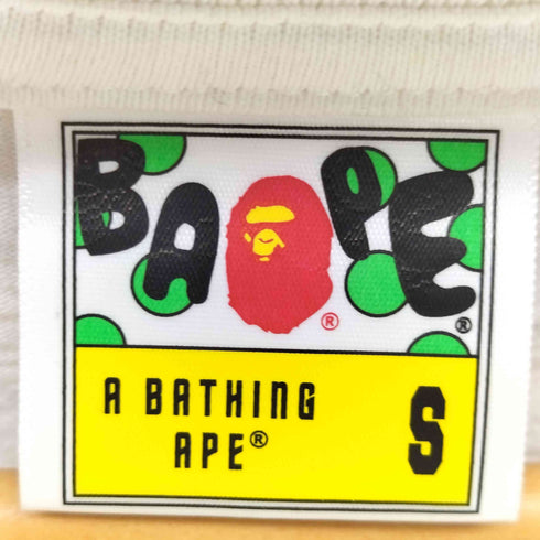 アベイシングエイプ A BATHING APE Camo Big Head Tシャツ メンズ S