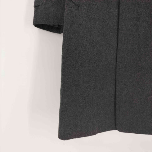 タカシマヤ TAKASHIMAYA 100%カシミヤ 比翼 ステンカラーコート メンズ