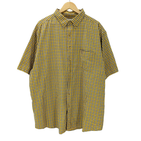 カーハート Carhartt 00S コットン ボタンダウン チェック柄 S/S シャツ メンズ 2XL TALL