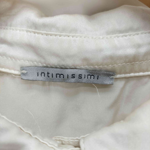 INTIMISSIMI シルク100% シャツワンピース ルームウェア レディース import:M