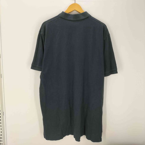ポロバイラルフローレン Polo by RALPH LAUREN 90S ポニー 刺繍 鹿の子 コットン ポロ シャツ メンズ import:XXL