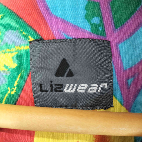 Lizwear レーヨン100% ボタニカル アロハシャツ メンズ JPN:M