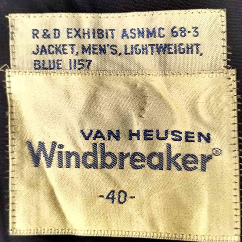 ヴァンヒューゼン VAN HEUSEN エポレットジップアップジャケット TALON メンズ JPN:40