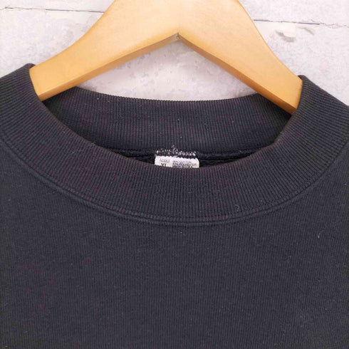 フルーツオブザルーム FRUIT OF THE LOOM 90S USA製 Runs with scissors フロントプリント スウェット メンズ XL