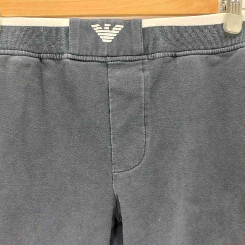エンポリオアルマーニ EMPORIO ARMANI フロントイーグルロゴ スウェットショートパンツ レディース 12A