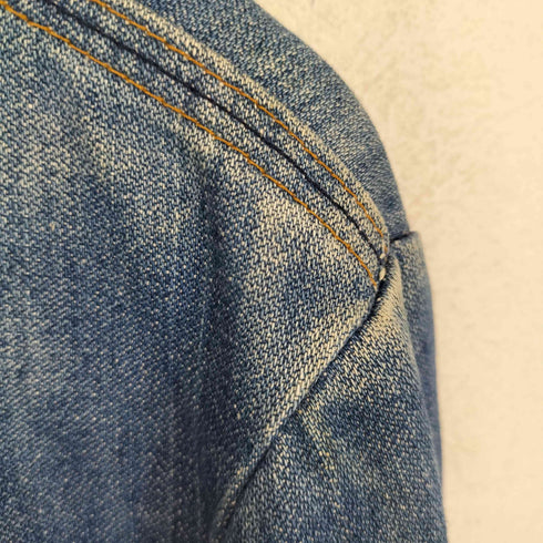 ラングラー Wrangler 70-80s NO-FAULT DENIMS フラッグ白タグ デニムジャケット メンズ