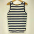 GAVIAL ORIGINAL DRY GOODS ロゴ刺繍 ボーダー タンクトップ レディース import:L