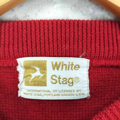 ホワイトスタッグ WHITE STAG ハイゲージウールニット メンズ