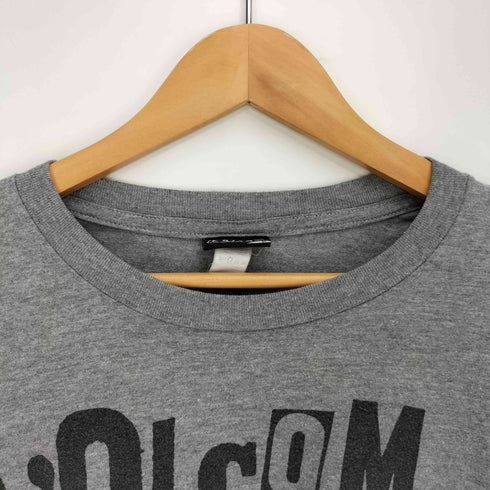 ヴォルコム VOLCOM 90-2000s サングラス ロゴプリント クルーネックTシャツ メンズ