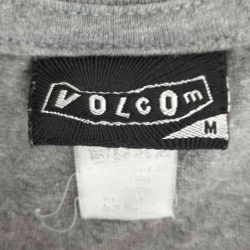 ヴォルコム VOLCOM 90-2000s サングラス ロゴプリント クルーネックTシャツ メンズ