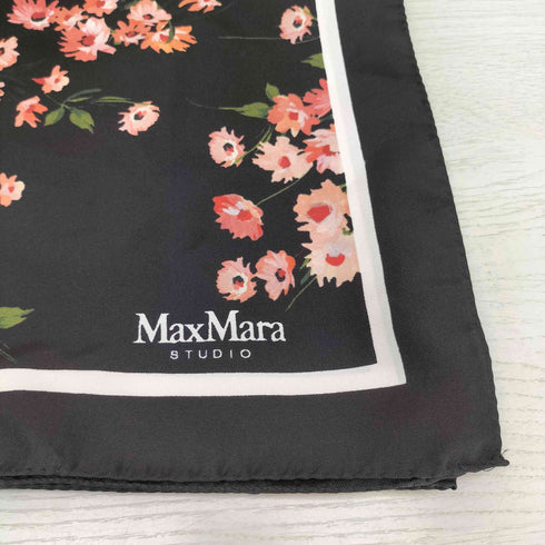 マックスマーラ MAX MARA 大判 花柄スカーフ レディース