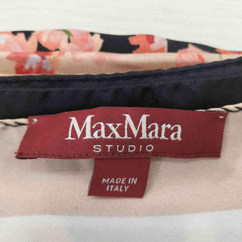 マックスマーラ MAX MARA 大判 花柄スカーフ レディース