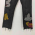 デシグアル Desigual キャラクターペイント クロップド ストレートジーンズ レディース US:28-29