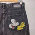 デシグアル Desigual キャラクターペイント クロップド ストレートジーンズ レディース US:28-29