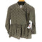 Maison de soil Flower block print gathered cache coeur blouse レディース 2