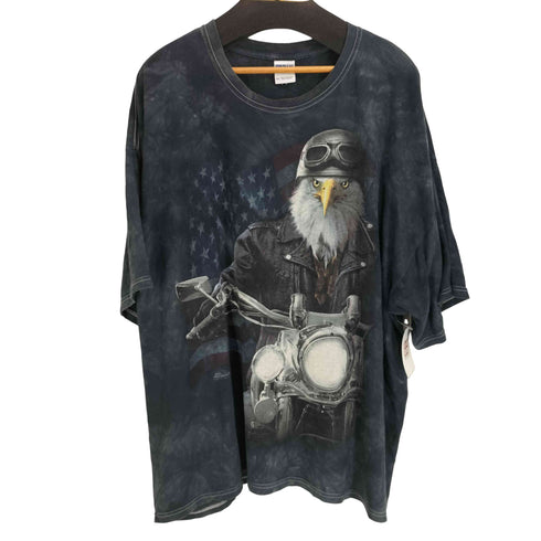 ギルダン GILDAN 00S タイダイ染め アニマルプリント S/S Tシャツ メンズ 3XL