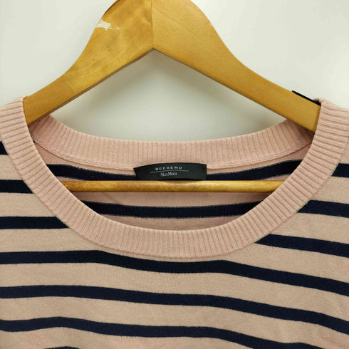 ウィークエンドマックスマーラ Weekend Max Mara ボーダークルーネックニット レディース import:L