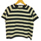 extreme cashmere カシミヤ混 ボーダー 半袖ニット レディース ONE SIZE
