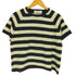 extreme cashmere カシミヤ混 ボーダー 半袖ニット レディース ONE SIZE