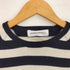 extreme cashmere カシミヤ混 ボーダー 半袖ニット レディース ONE SIZE