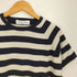 extreme cashmere カシミヤ混 ボーダー 半袖ニット レディース ONE SIZE