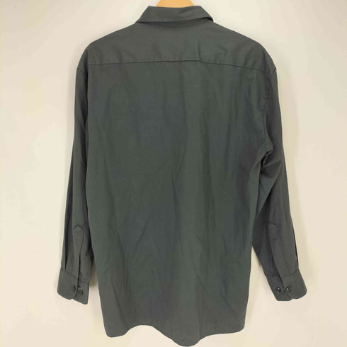 ディッキーズ Dickies メキシコ製 企業ロゴ ワークシャツ メンズ import:M