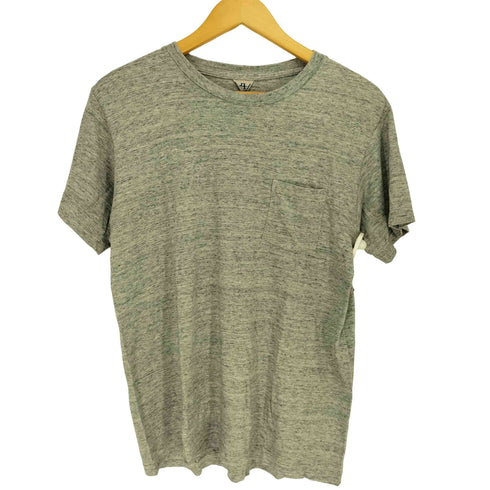 フィルメランジェ FilMelange 霜降り ポケット クルーネックTシャツ メンズ
