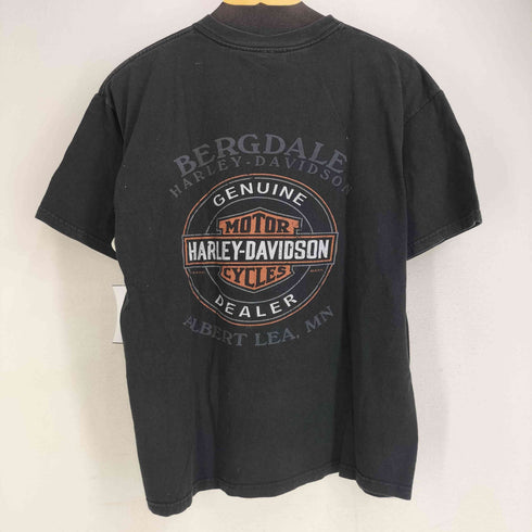 ハーレーダビッドソン HARLEY-DAVIDSON 両面プリント グラフィック S/S Tシャツ メンズ
