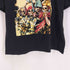 両面プリント バンド S/S Tシャツ メンズ