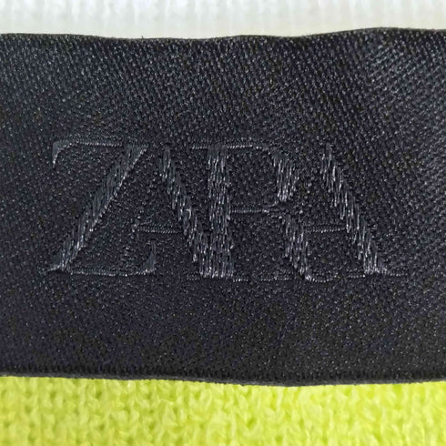 ザラ ZARA レーヨン混 S/S ニット ポロシャツ レディース import:S